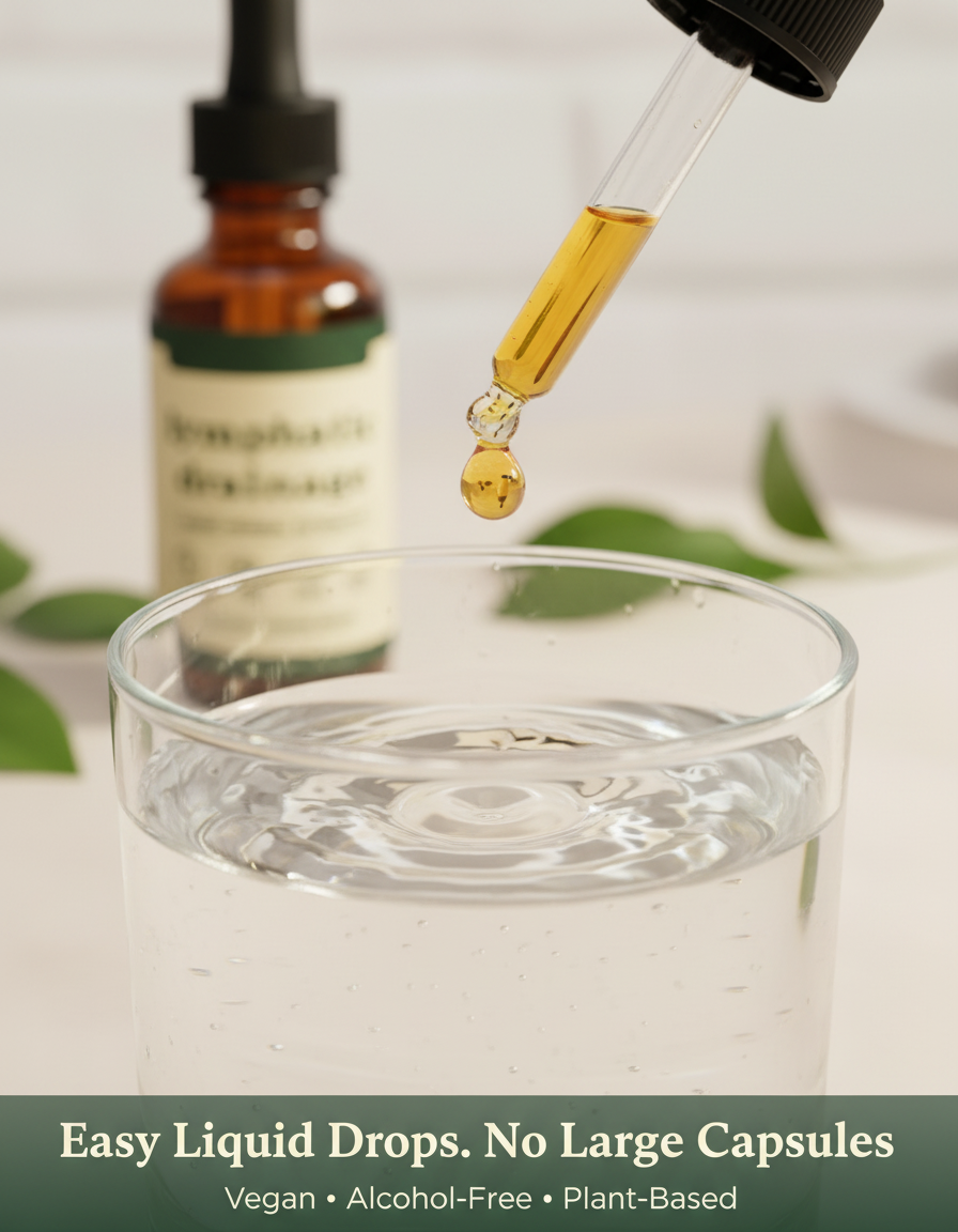 Lymphique™ Lymphatic Drainage Drops- Bloat Relief & De-Puff Support Supplement